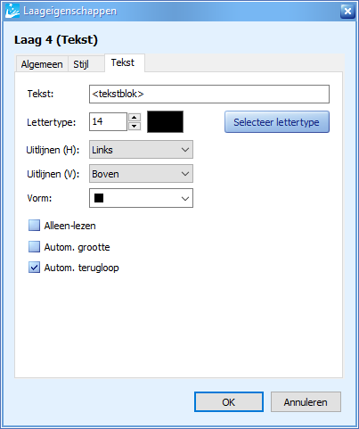 Afbeeldingeditor - Laageigenschappen 4
