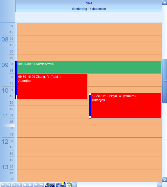 Agenda - Afsprakengenerator afspraken