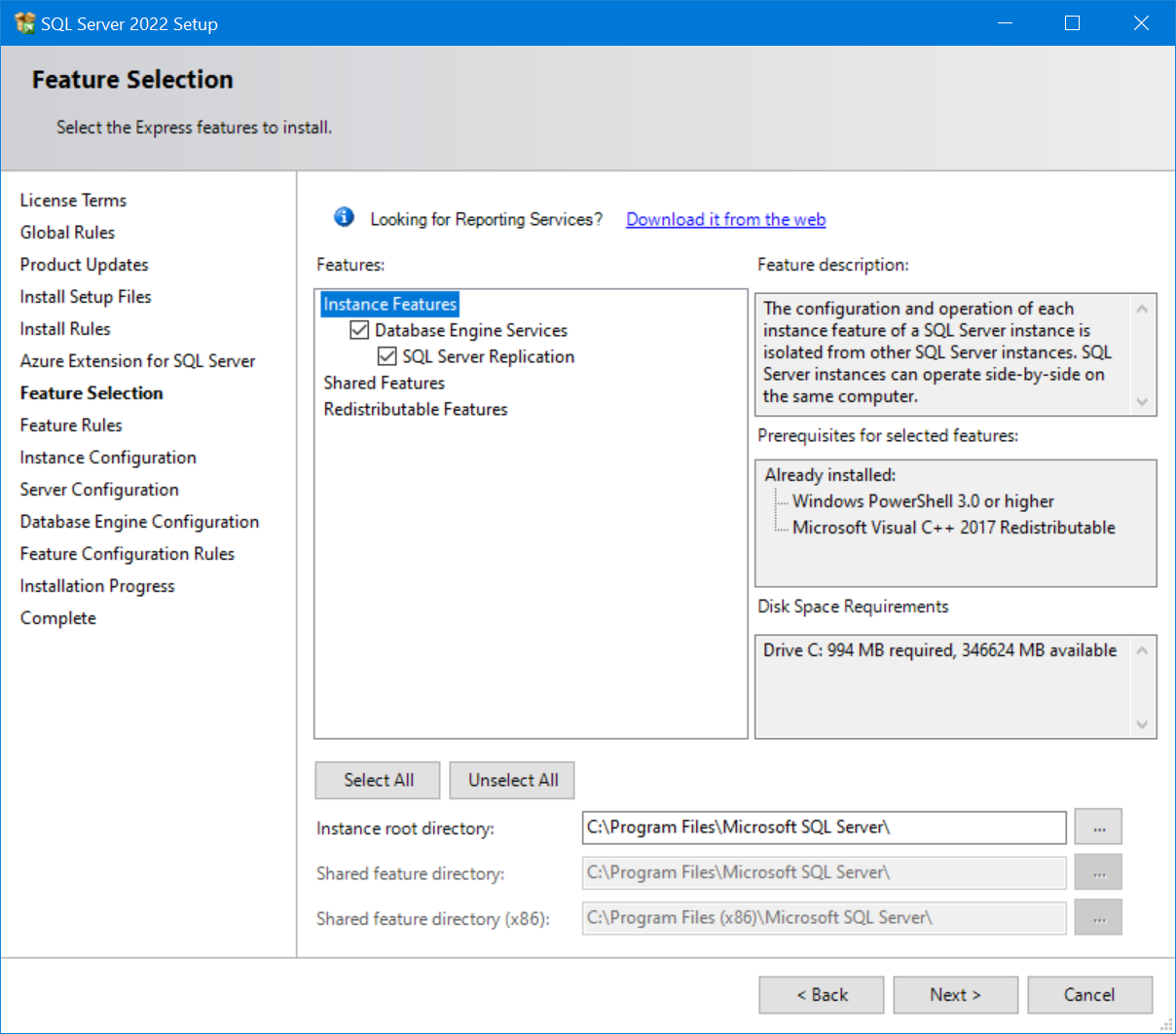 SQL Server Installatie 2d