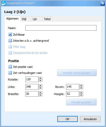 Afbeeldingeditor - Laageigenschappen 1