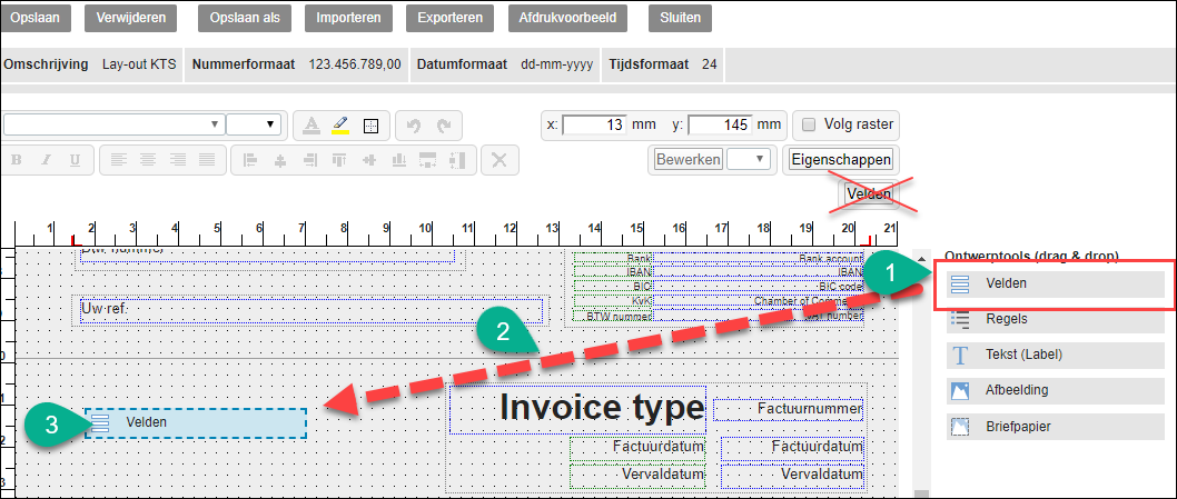 Exact - Factuur lay-out 4
